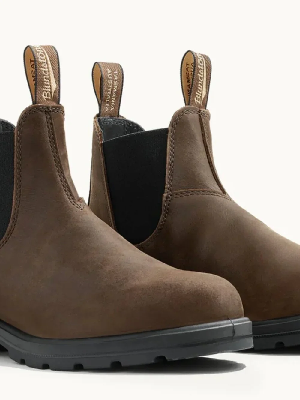 Blundstone Classics #585 Boots Unisex US M6.5/W8.5 Brown Leather Chelsea